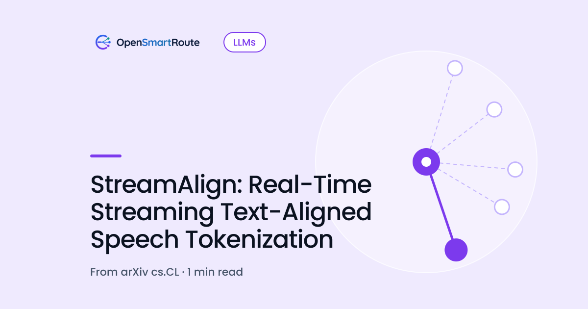 StreamAlign: Real-Time Streaming Text-Aligned Speech Tokenization