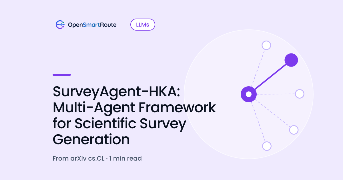 SurveyAgent-HKA: Multi-Agent Framework for Scientific Survey Generation