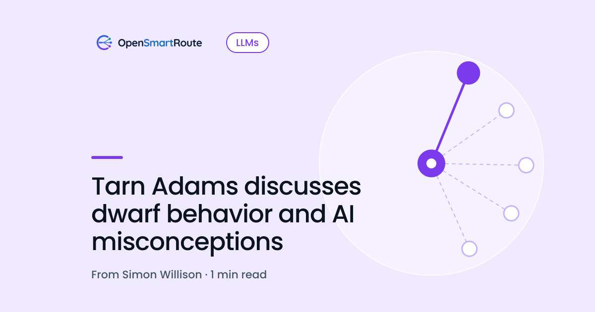 Tarn Adams discusses dwarf behavior and AI misconceptions