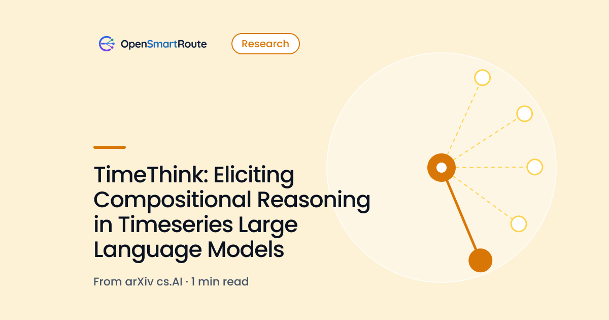TimeThink: Eliciting Compositional Reasoning in Timeseries Large Language Models
