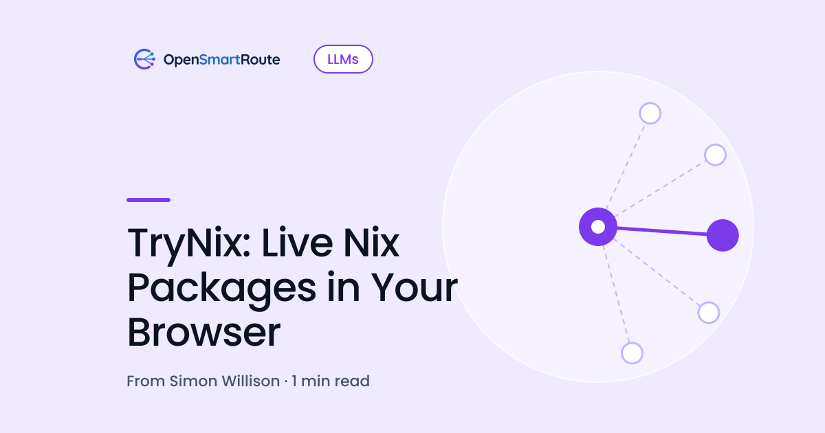 TryNix: Live Nix Packages in Your Browser