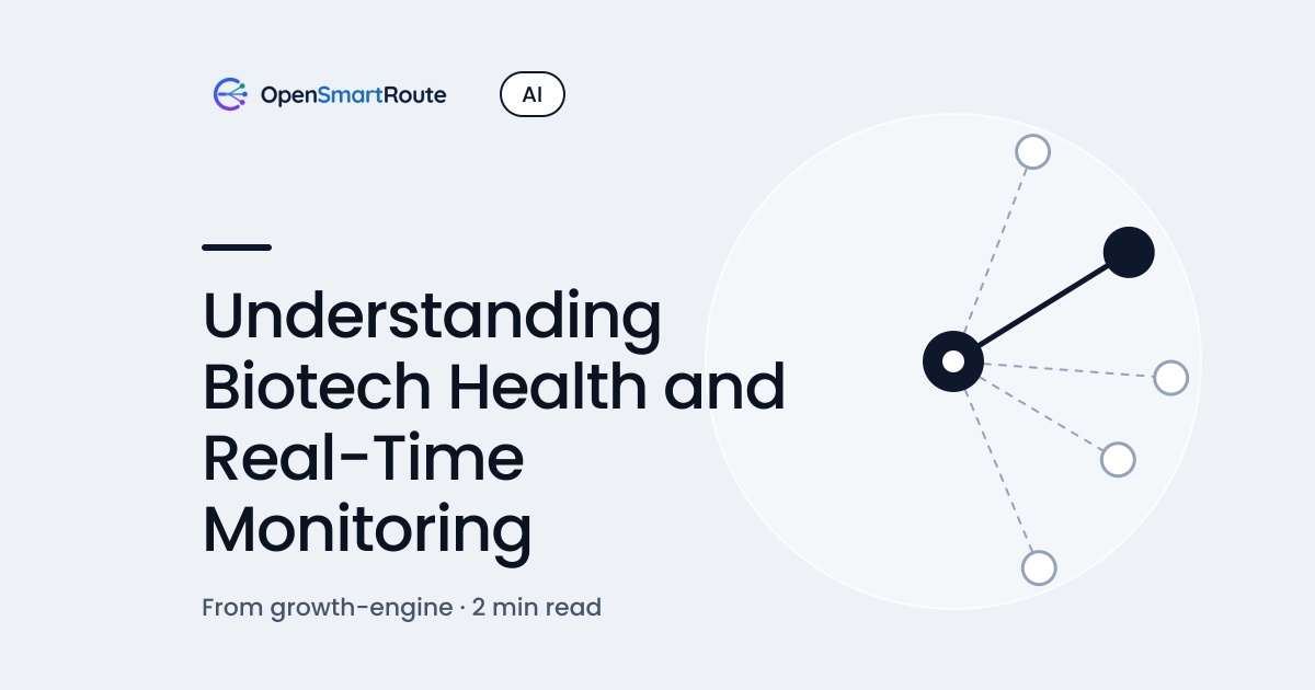 Understanding Biotech Health and Real-Time Monitoring