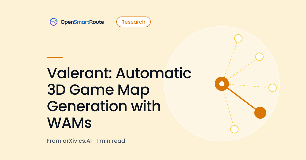 Valerant: Automatic 3D Game Map Generation with WAMs