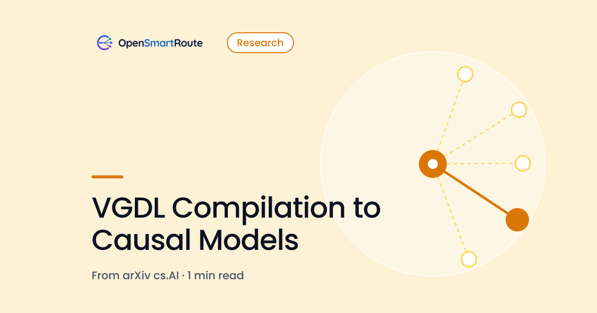VGDL Compilation to Causal Models